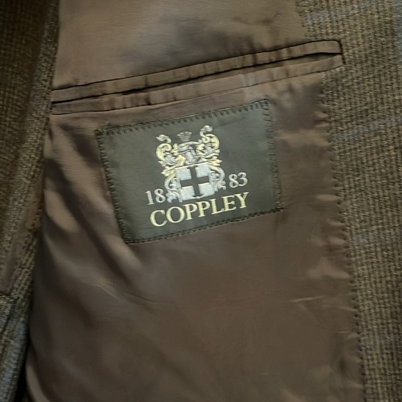 Coppley Windowpane Plaid Sport Coat, 42R - Picture 7 of 12